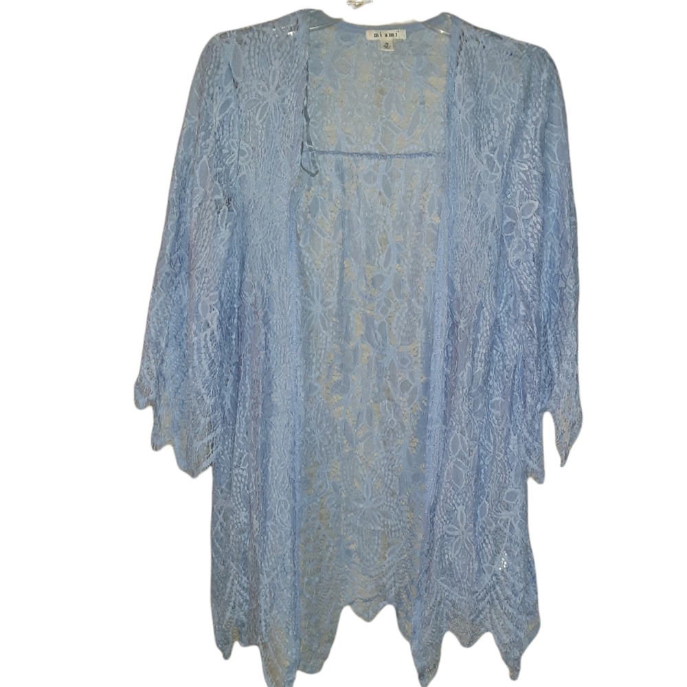 Miami lace kimono